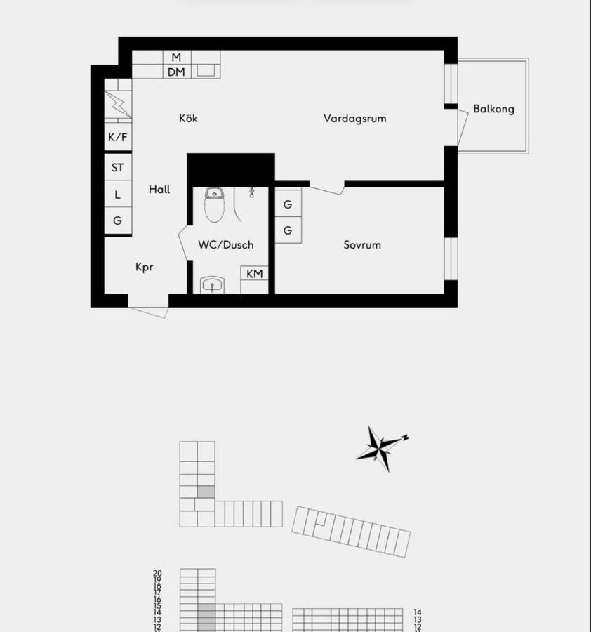 Fresh And Cosy Apartment In The Center Of The City Стокгольм Экстерьер фото